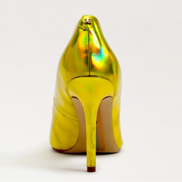 Sam Edelman Gold hologram finish stiletto pumps. New with box Size 7 - Picture 5 of 11